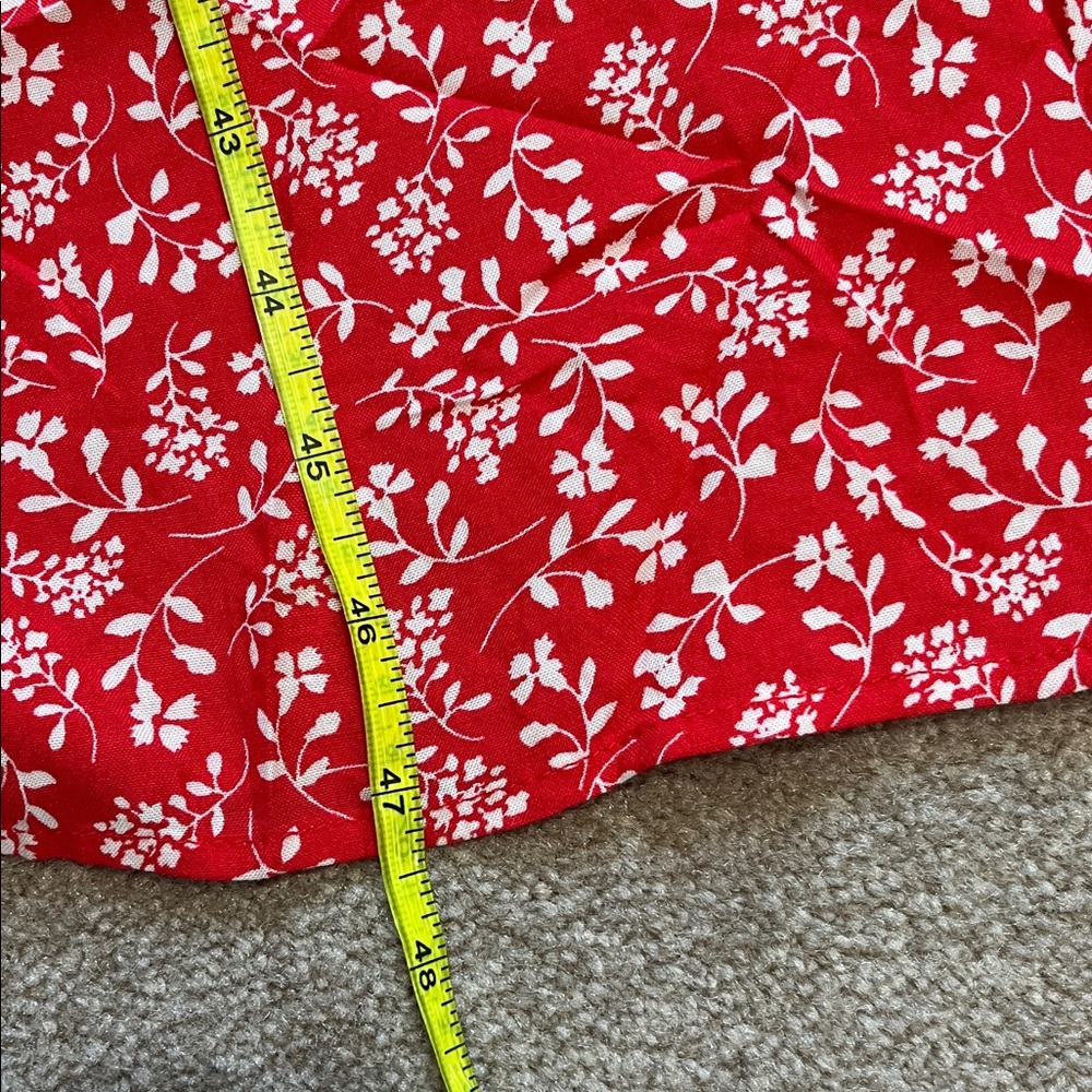 NWT luxology | floral jumpsuit | Small Smocked back - Picture 14 of 14